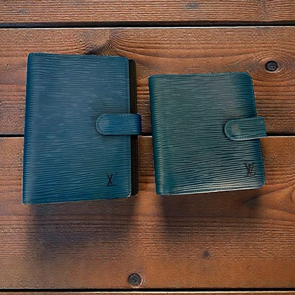 Louis Vuitton Handbags - Louis Vuitton Wallet & Agenda Set in Epi Leather